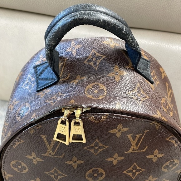Louis Vuitton Reverse Monogram Palm Springs Backpack PM Brown Logo - Picture 5 of 17